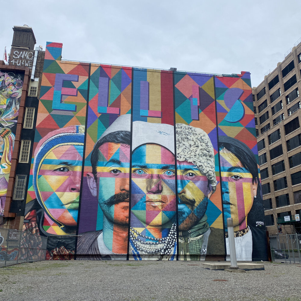 mural in New York by artist unknown.