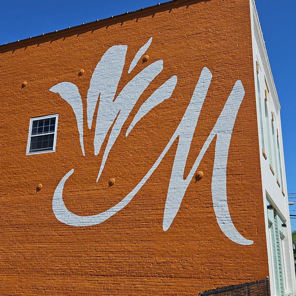 mural in Mebane by artist unknown.