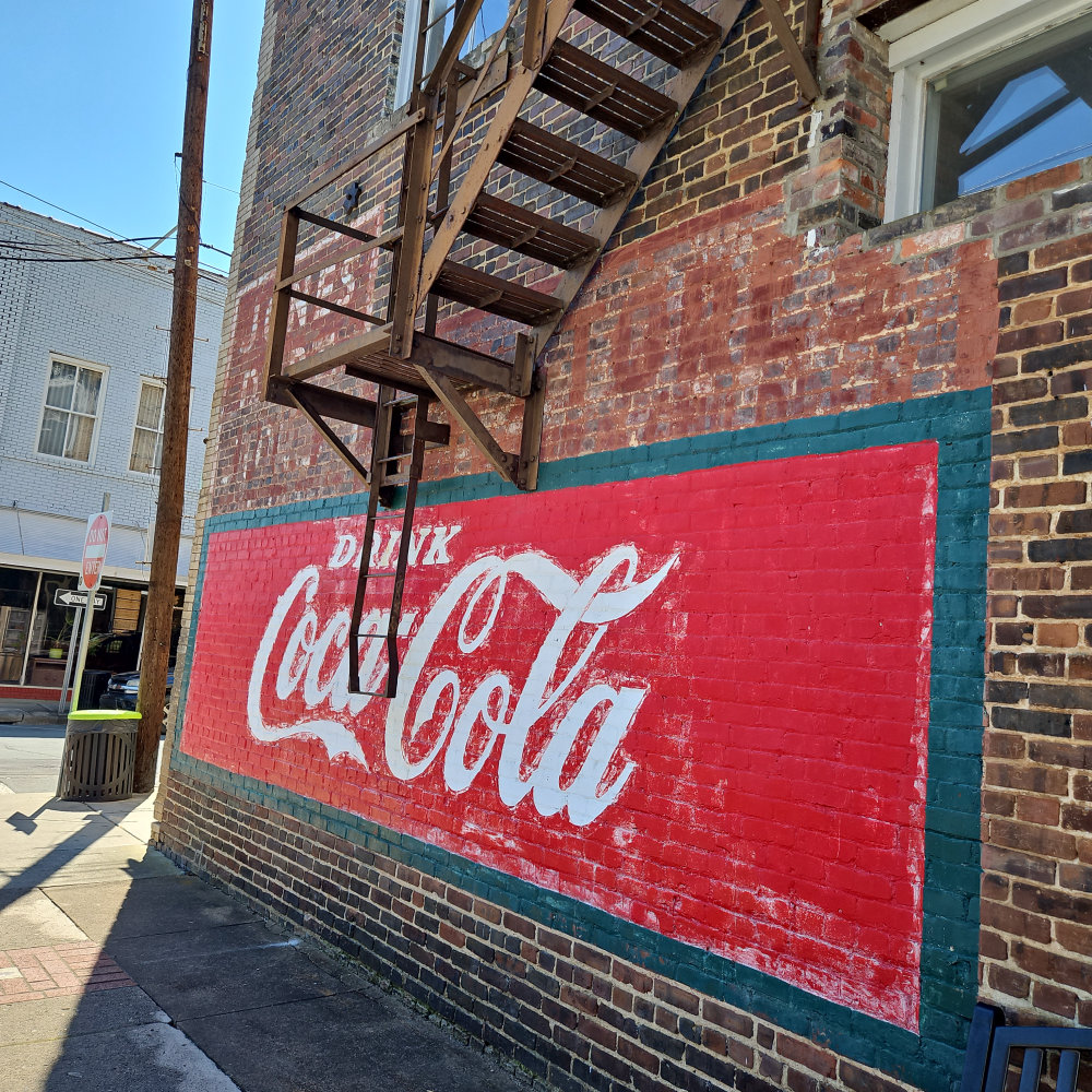 mural in Mebane by artist unknown.