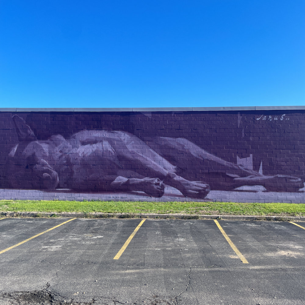 mural in Rochester by artist Emmanuel Jarus.