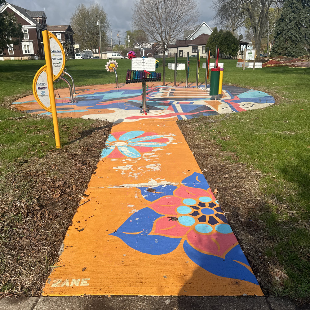 mural in Fond du Lac by artist unknown.