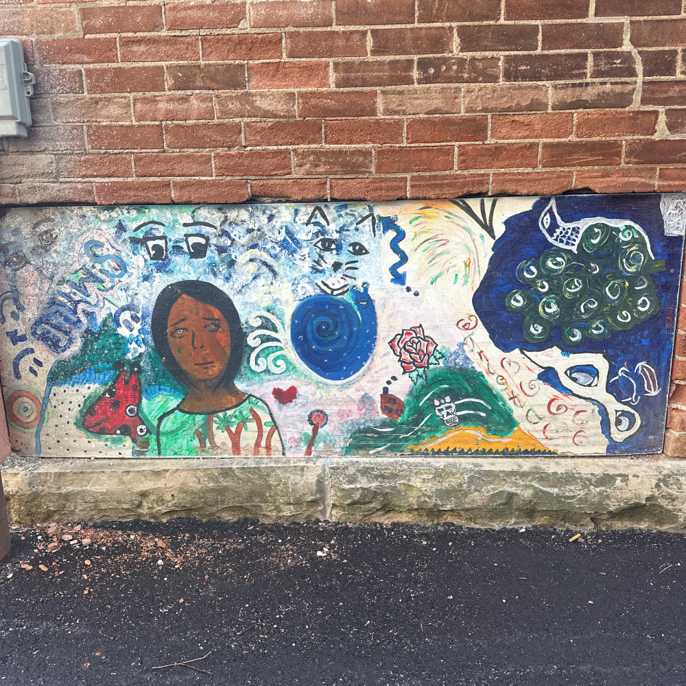 mural in Fond du Lac by artist unknown.