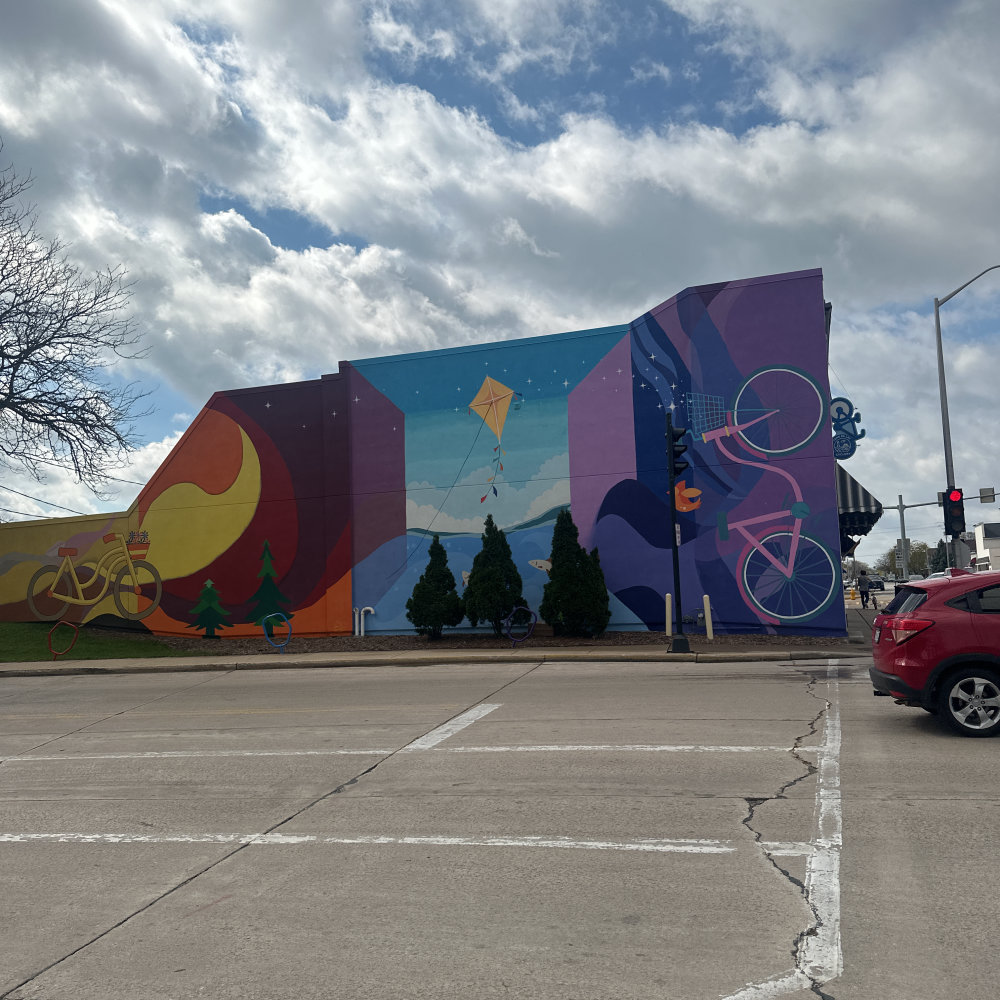 mural in Fond du Lac by artist unknown.