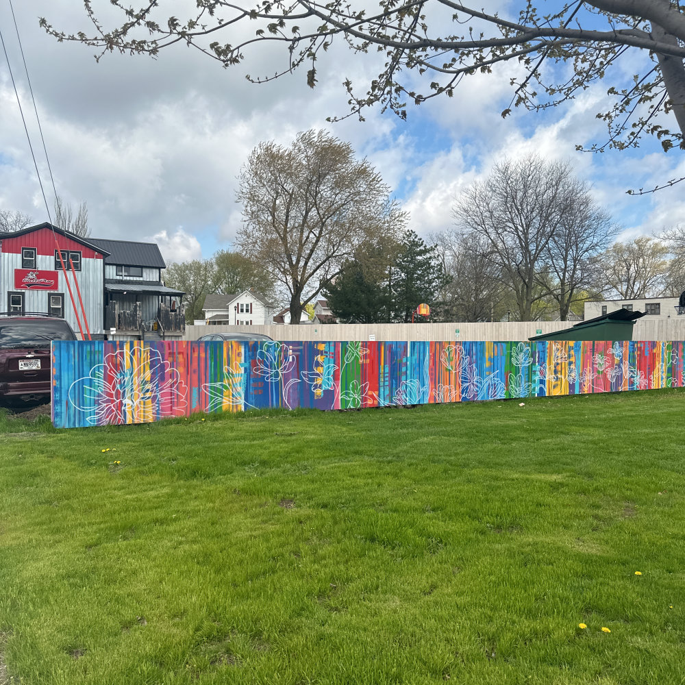 mural in Fond du Lac by artist unknown.