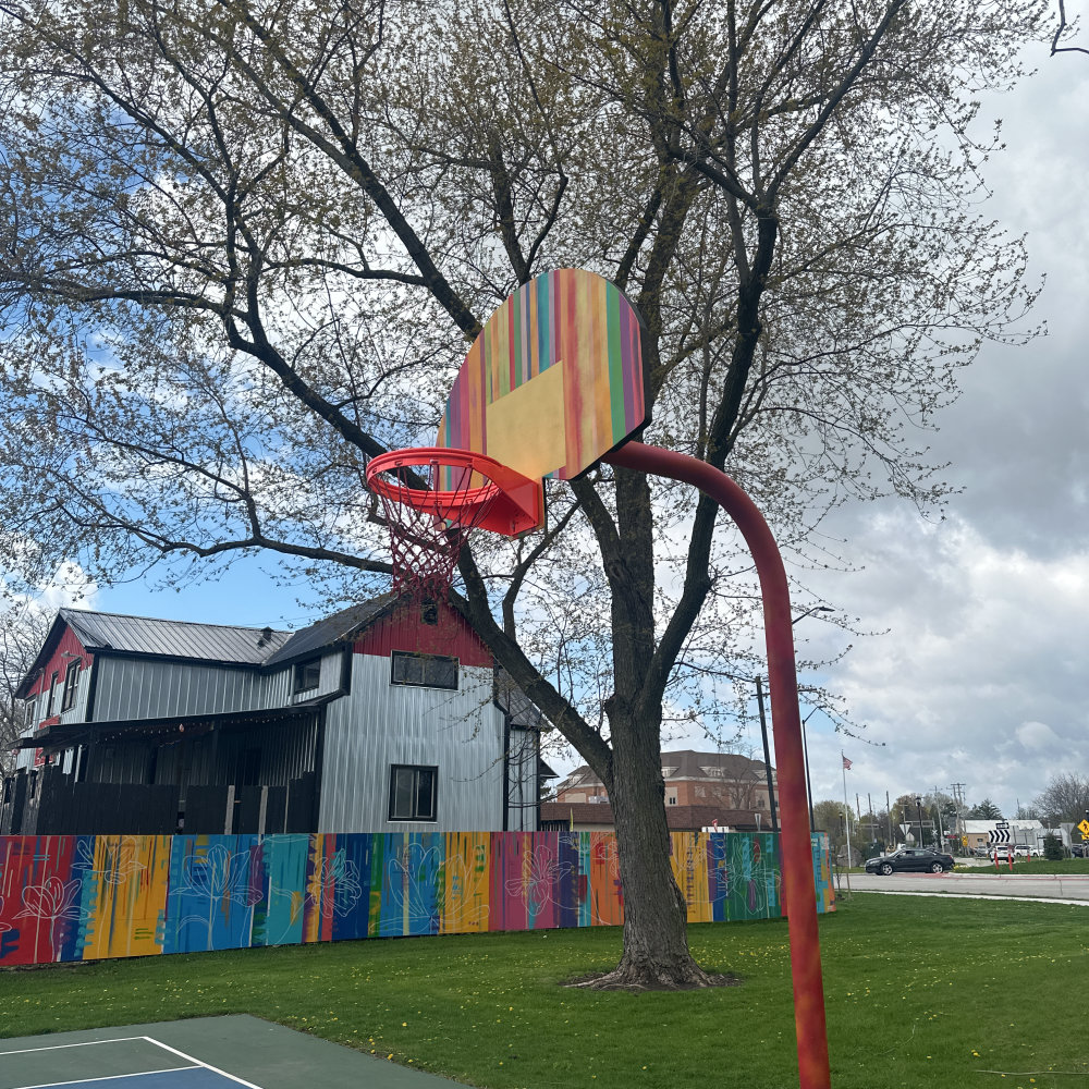 mural in Fond du Lac by artist unknown.