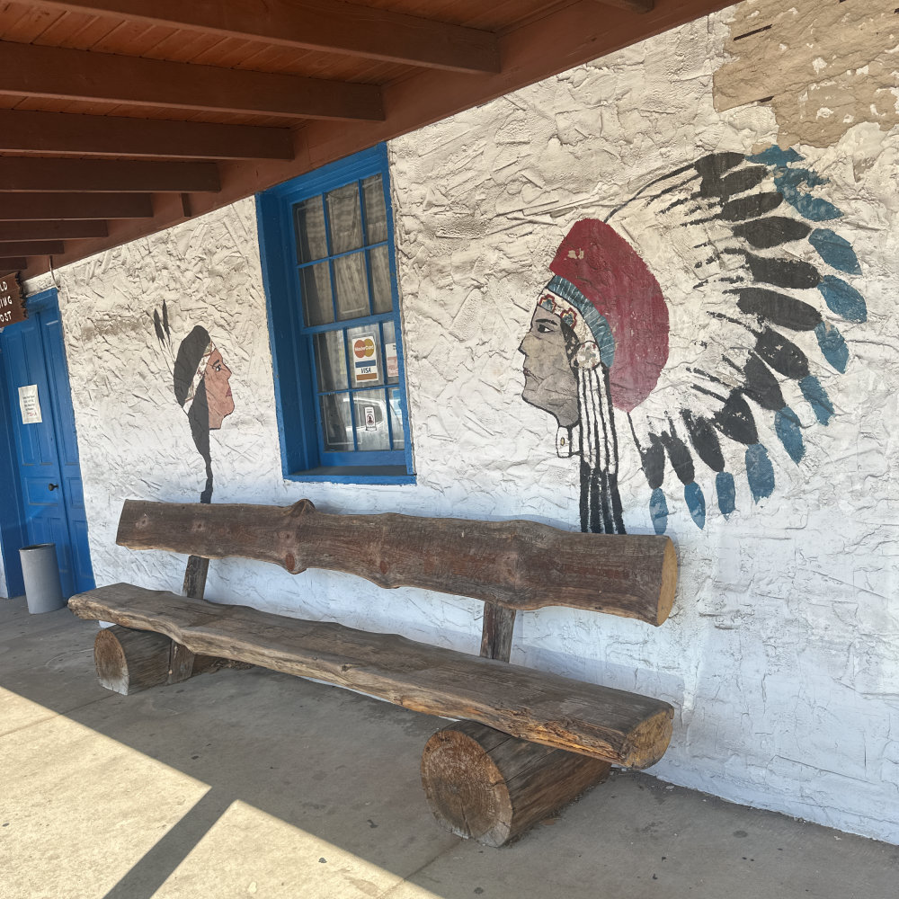 mural in Wisconsin Dells by artist unknown.