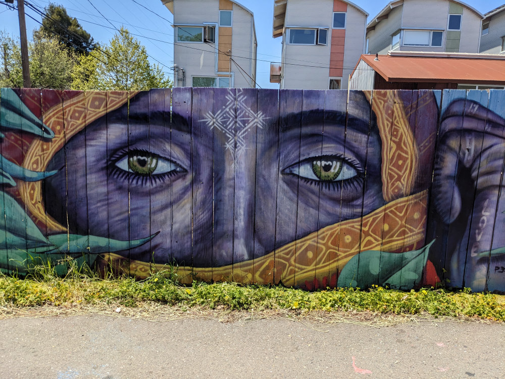 mural in Berkeley by artist unknown.