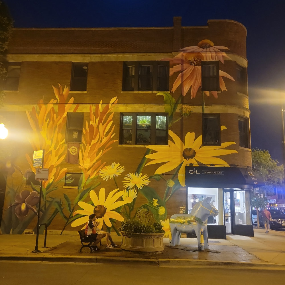 mural in Chicago by artist unknown.