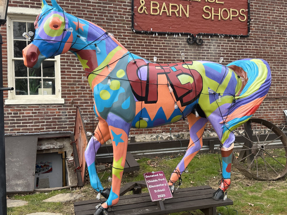 mural in Chadds Ford by artist unknown.