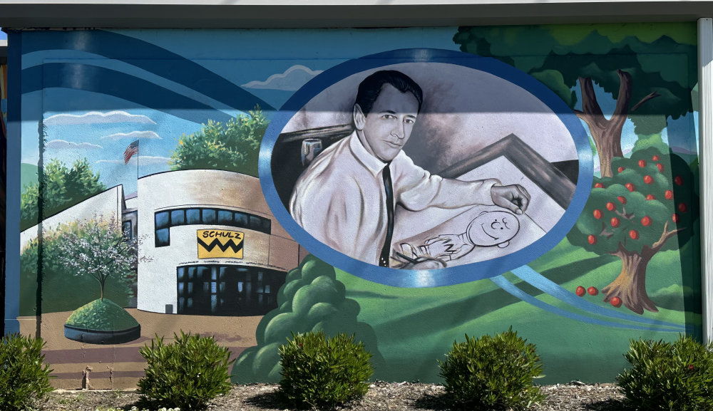 mural in Santa Rosa by artist unknown.