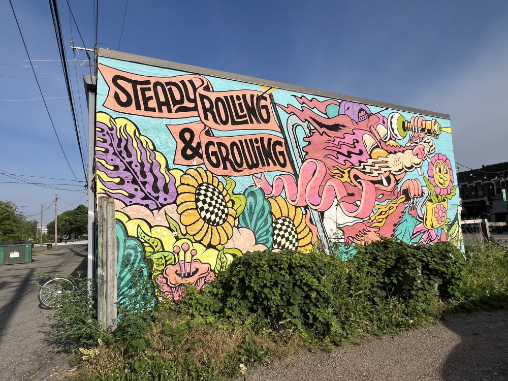 mural in Detroit by artist Jason Abraham Smith.