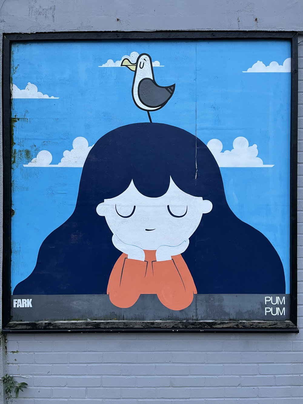 mural in Portsmouth by artist unknown.