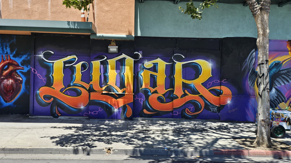 mural in San Jose by artist unknown.