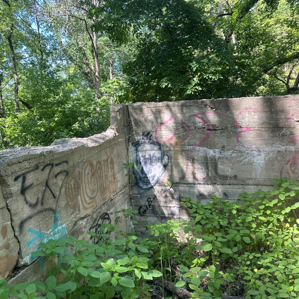 mural in Sherwood by artist unknown.