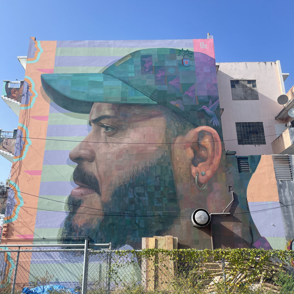 mural in San Juan by artist unknown.