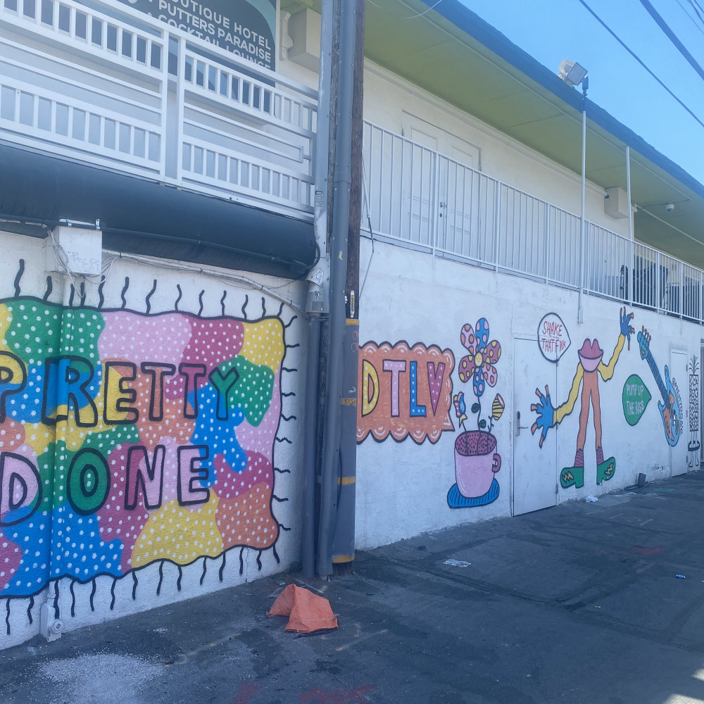 mural in Las Vegas by artist unknown.