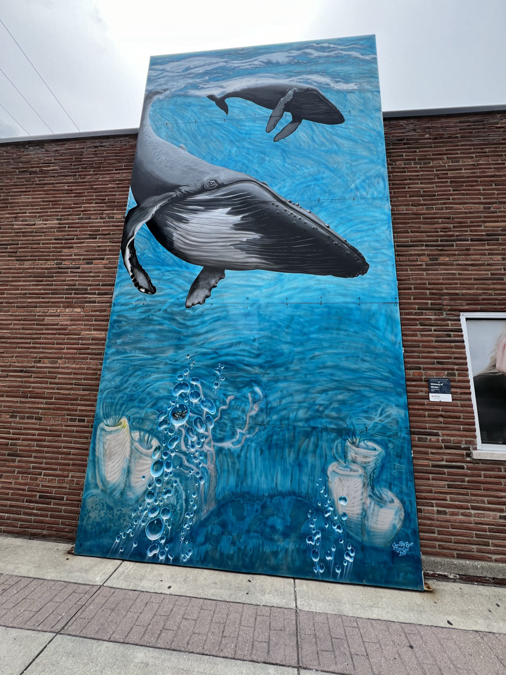 mural in Royal Oak by artist unknown.