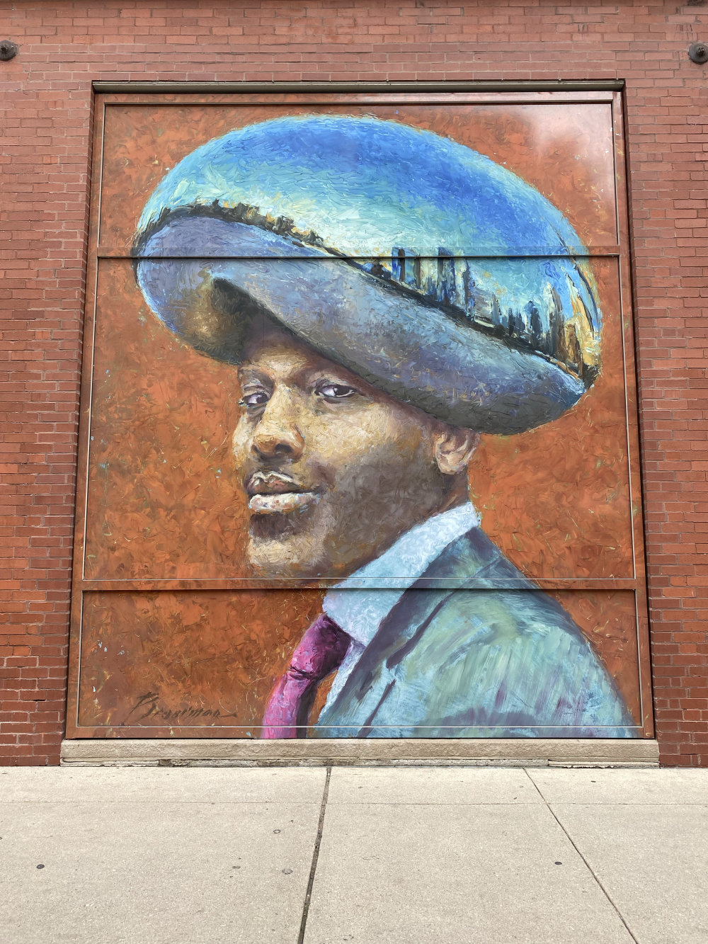 mural in Chicago by artist Paul Brourman.