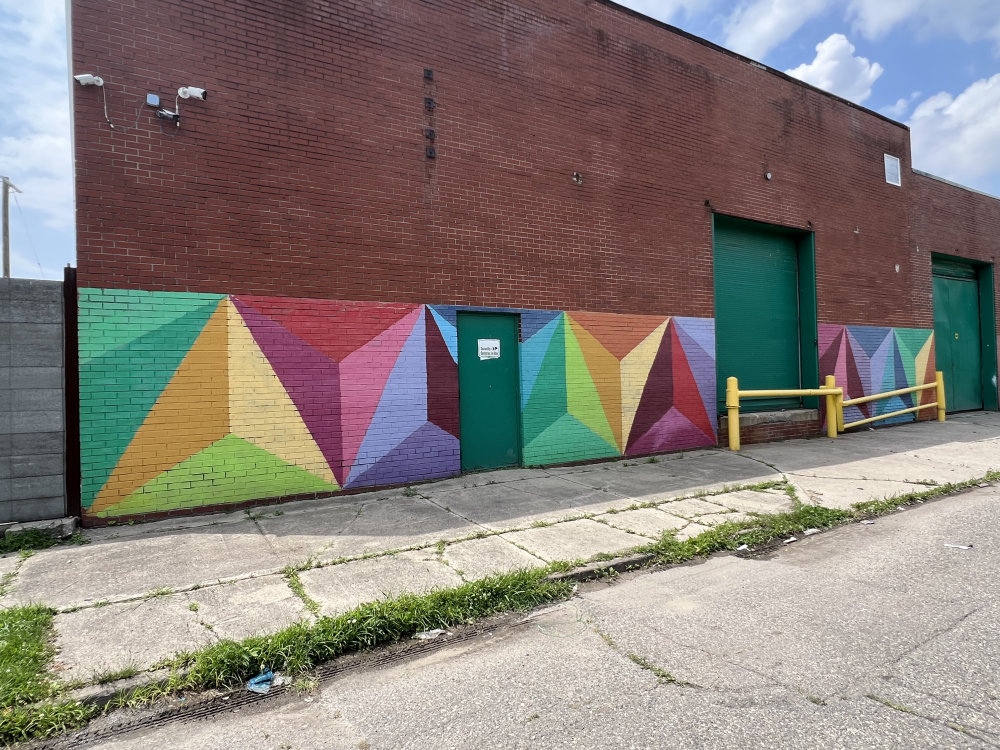 mural in Detroit by artist unknown.