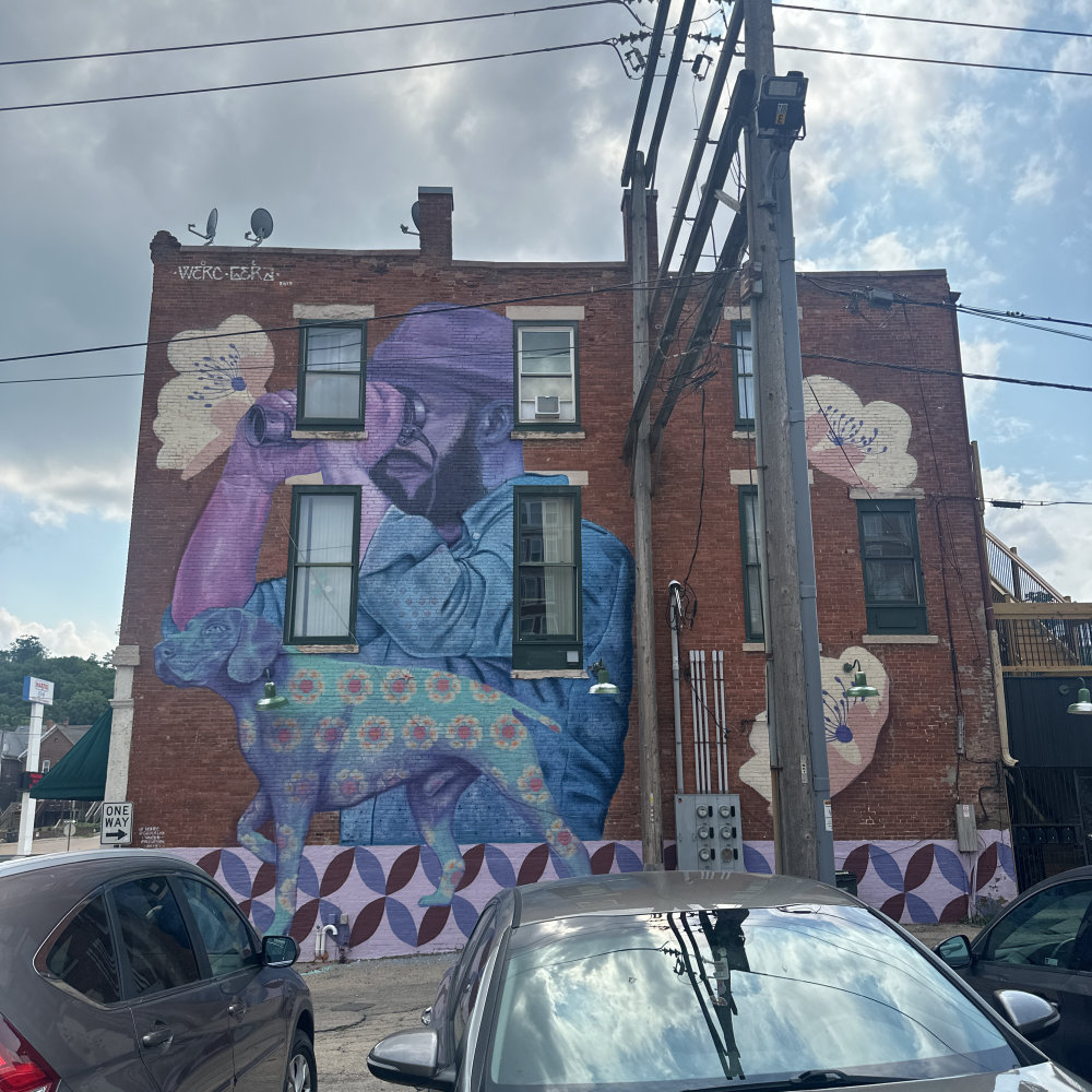 mural in Dubuque by artist WERC.