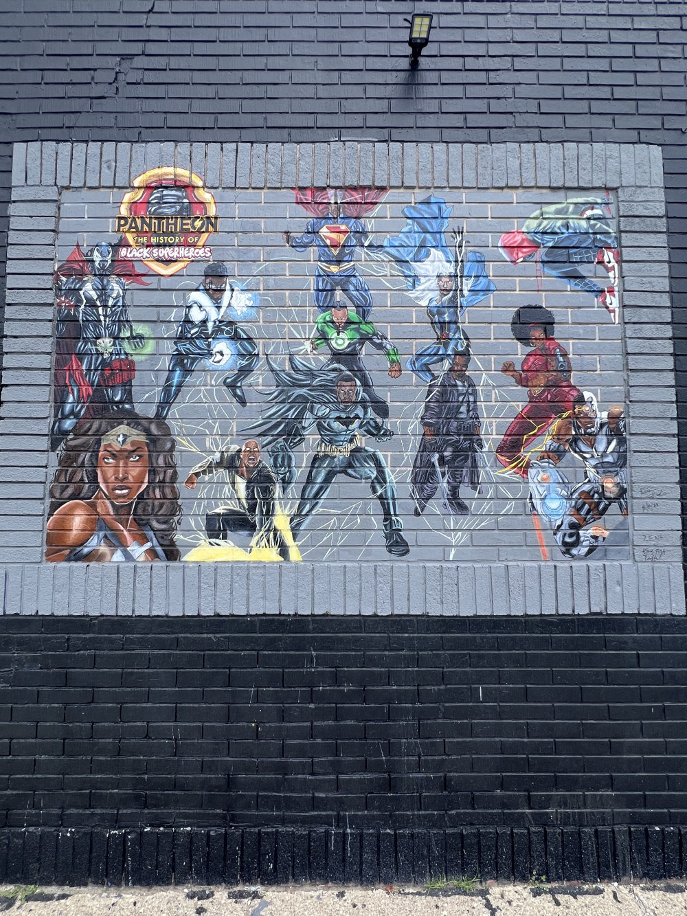 mural in Detroit by artist unknown.