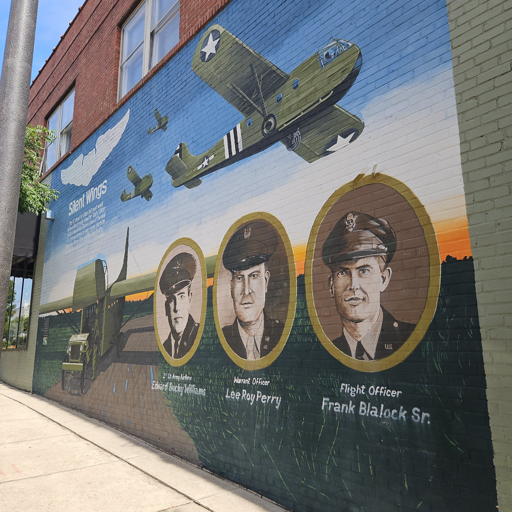 mural in Sanford by artist unknown.