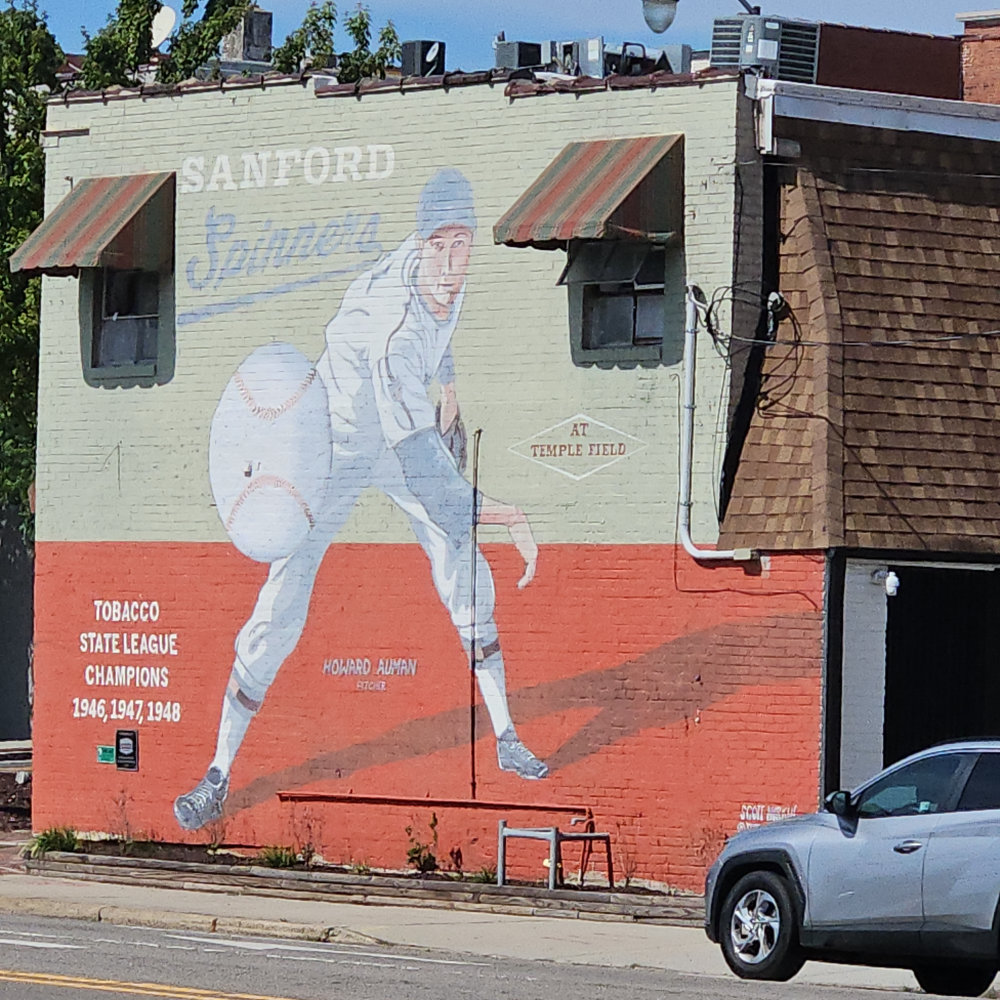 mural in Sanford by artist unknown.