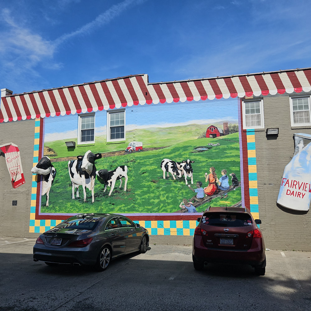 mural in Sanford by artist unknown.