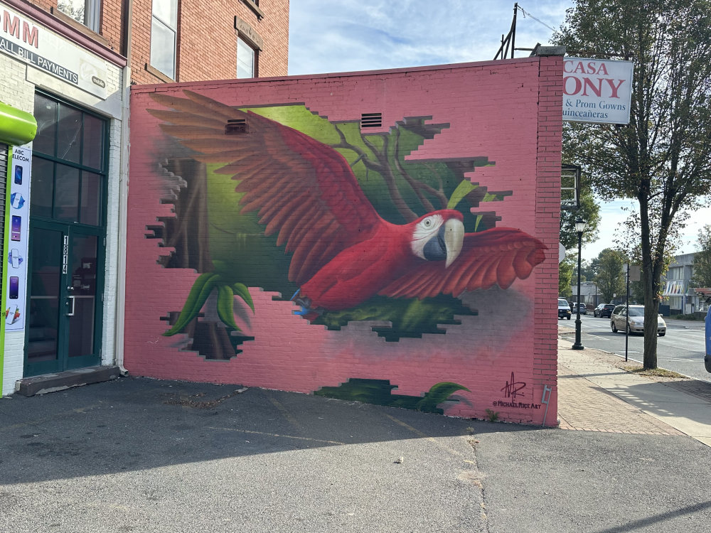 mural in Hartford by artist unknown.