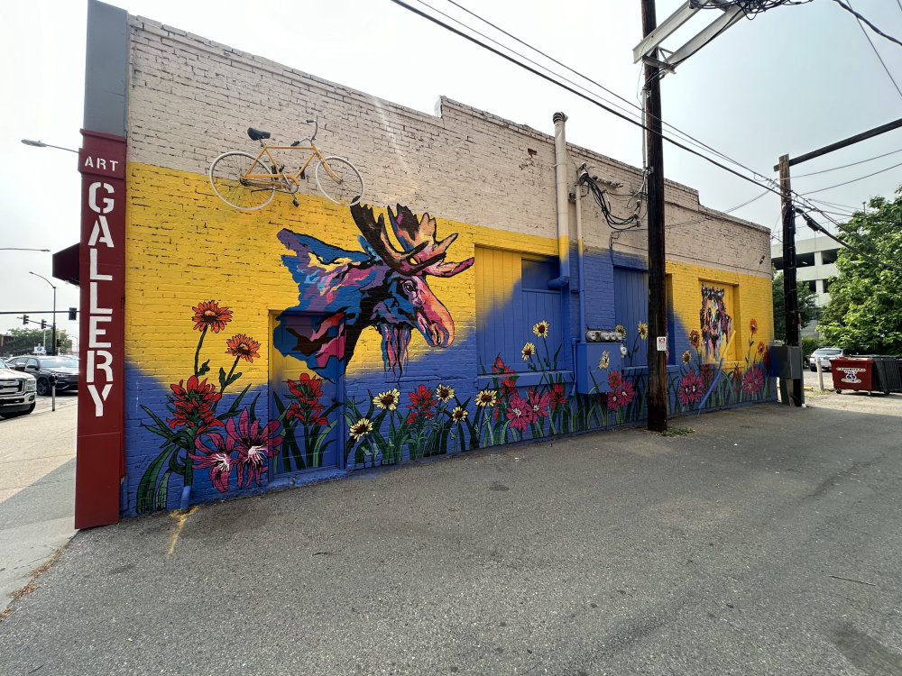 mural in Billings by artist unknown.