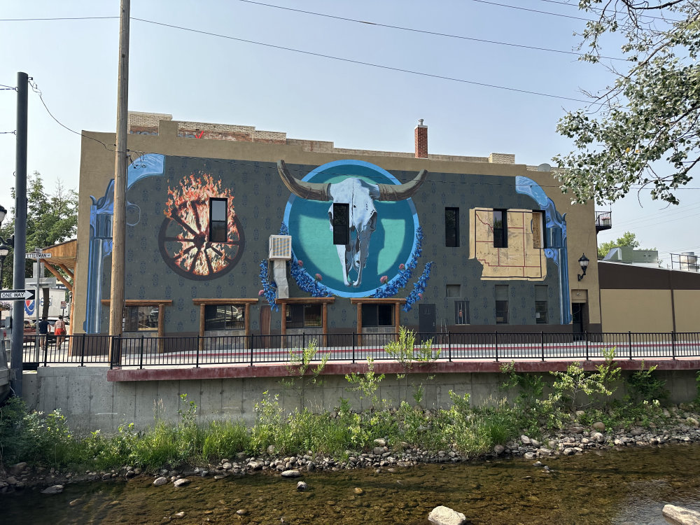 mural in Buffalo by artist unknown.