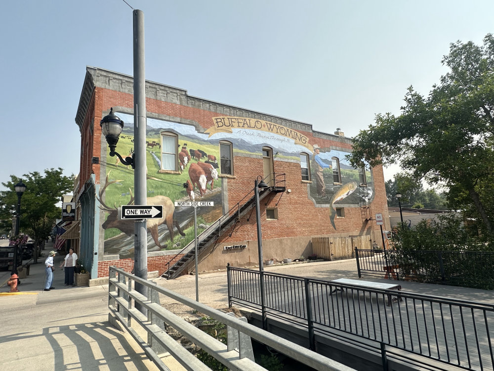 mural in Buffalo by artist unknown.