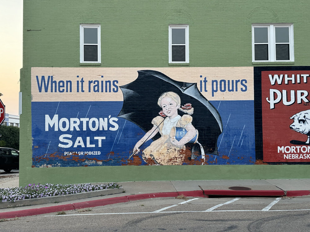 mural in Nebraska City by artist unknown.