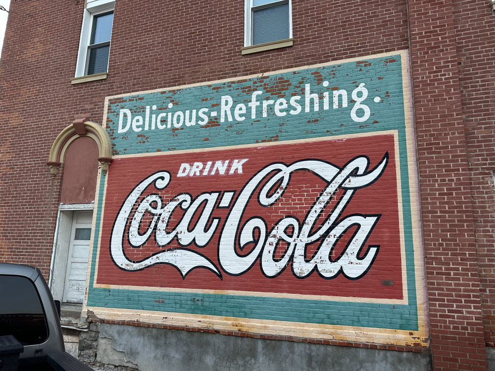 mural in Nebraska City by artist unknown.