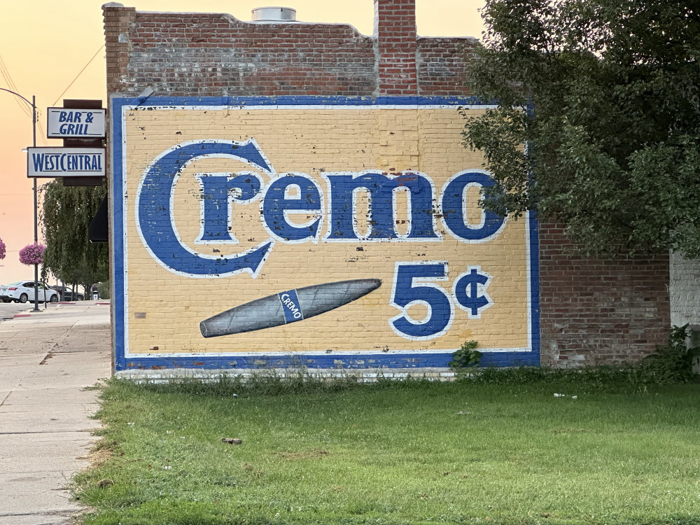 mural in Nebraska City by artist unknown.