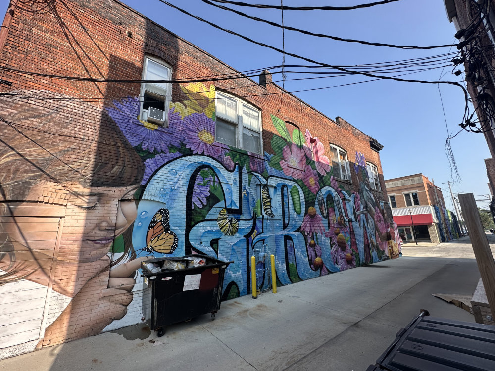 mural in Creston by artist unknown.