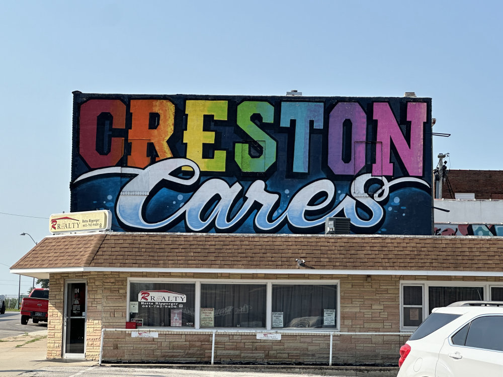 mural in Creston by artist unknown.