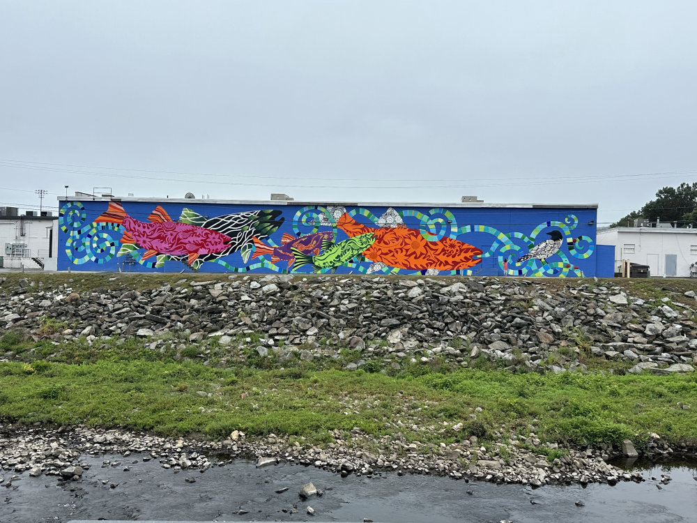 mural in Torrington by artist unknown.