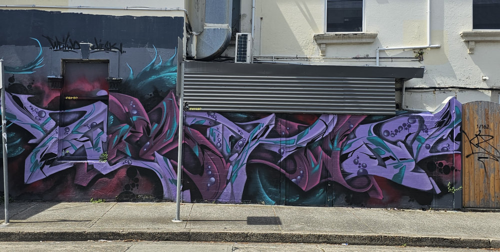 mural in Enmore by artist unknown.