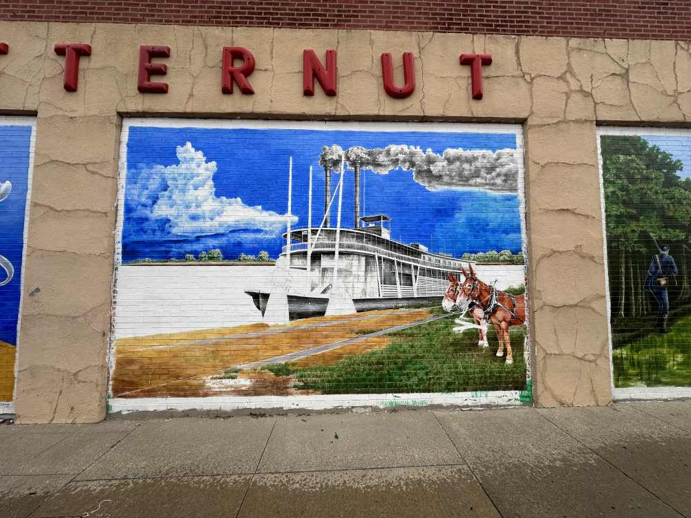 mural in Boonville by artist unknown.