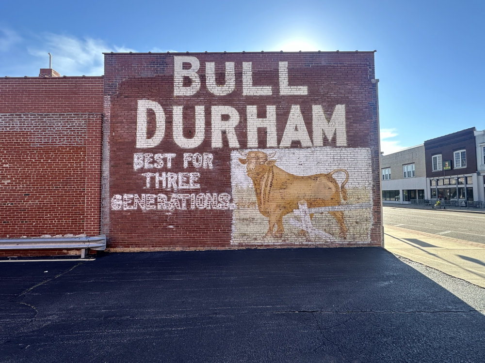 mural in Collinsville by artist unknown.