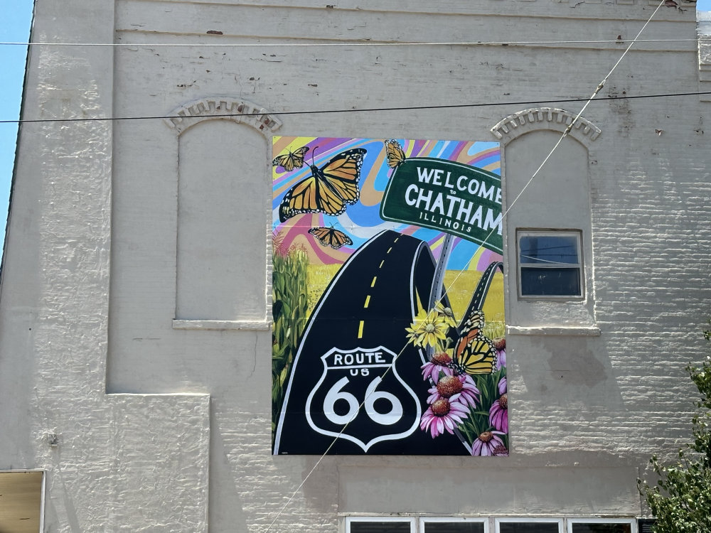 mural in Chatham by artist unknown.