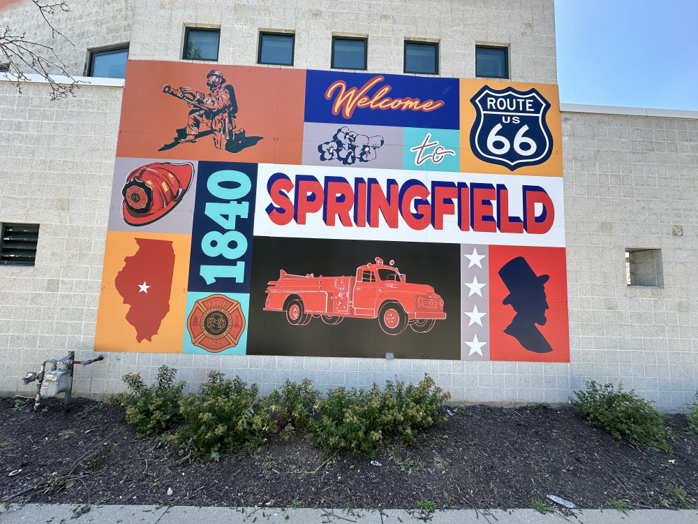 mural in Springfield by artist unknown.