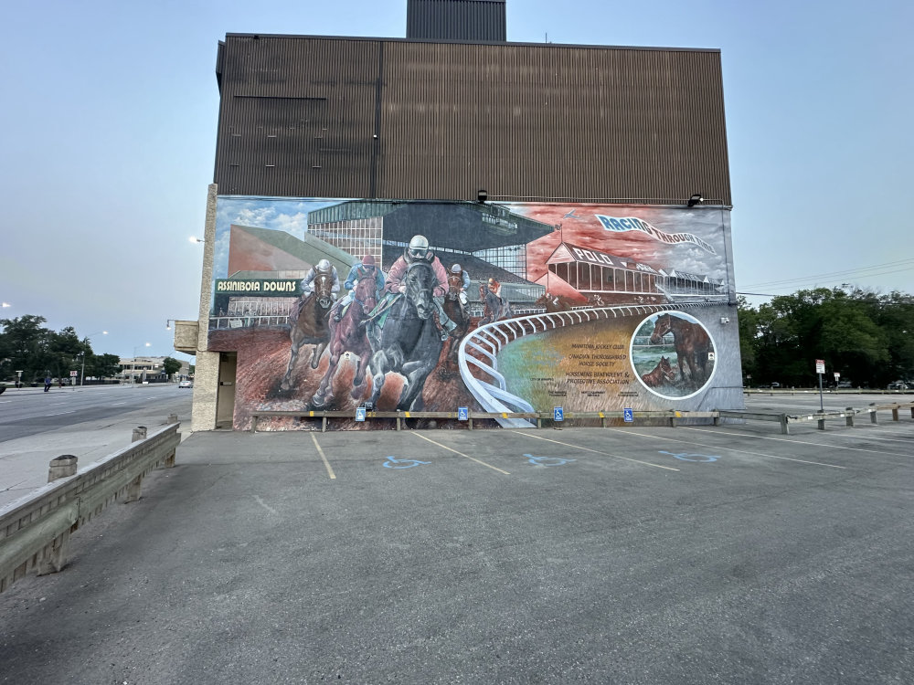 mural in Winnipeg by artist unknown.