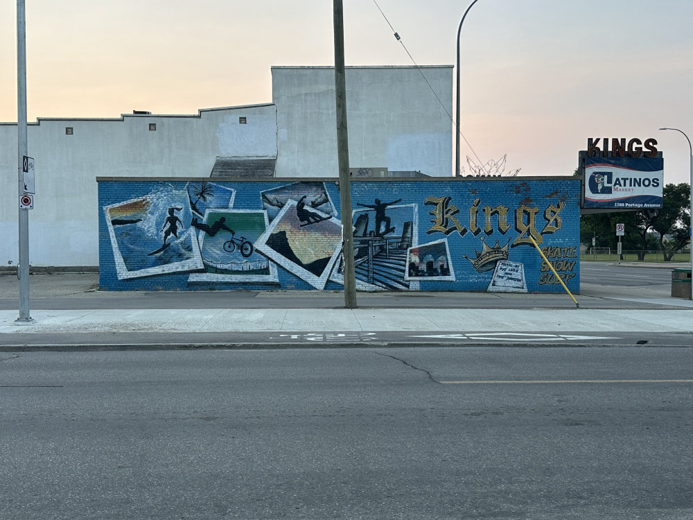 mural in Winnipeg by artist unknown.