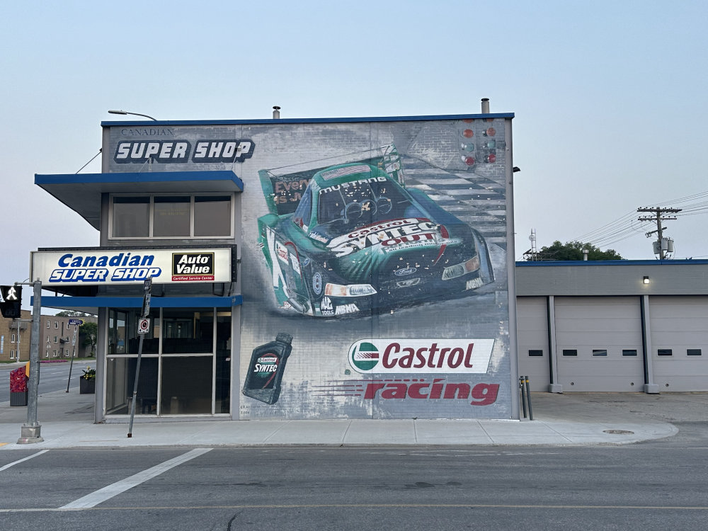 mural in Winnipeg by artist unknown.