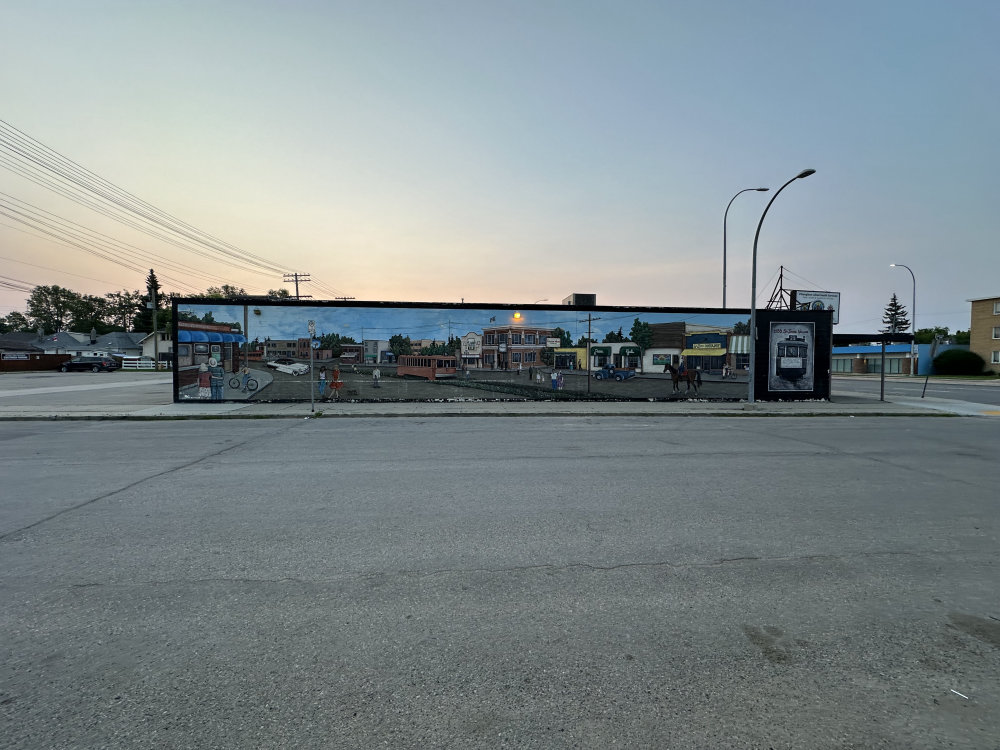 mural in Winnipeg by artist unknown.