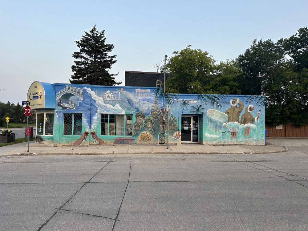 mural in Winnipeg by artist unknown.