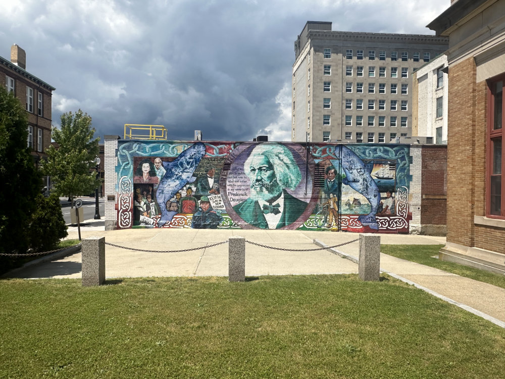 mural in New Bedford by artist unknown.