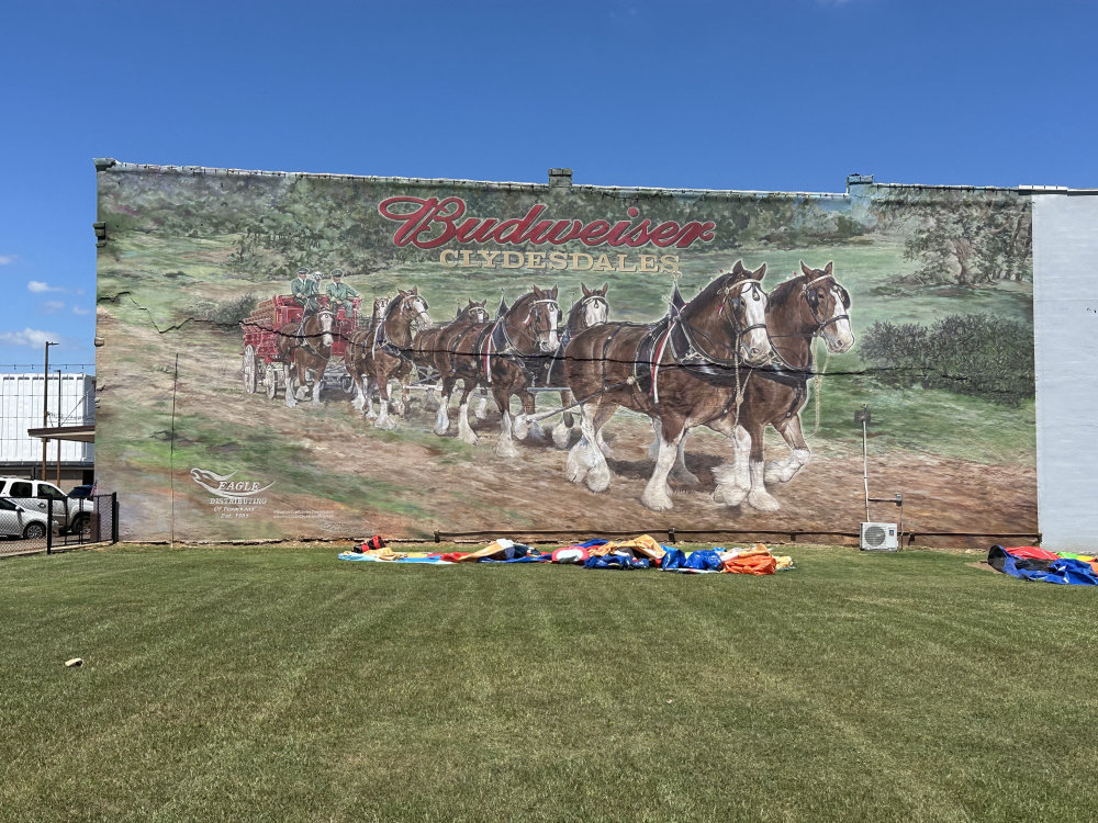 mural in Texarkana by artist unknown.